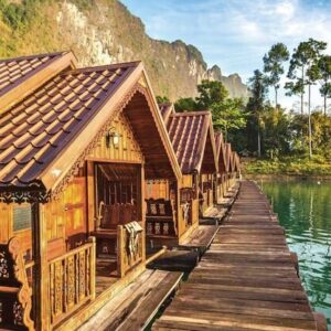 Bungalow flottant – Lac Cheow Lan Bungalow flottant - Lac Cheow Lan
