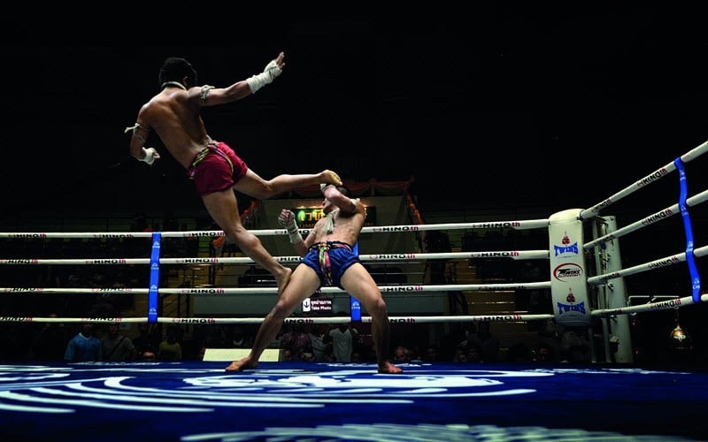 Watch a Muay Thai Fight in Bangkok at Lumpinee Stadium Lumpinee Stadium Bangkok Muay Thai fight